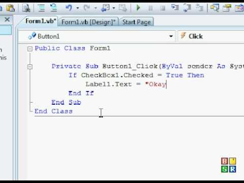Visual Basic Tutorial Working With Checkboxes
