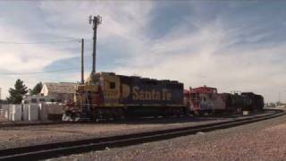 preview picture of video 'Local Freight, Phoenix, AZ, Feb 20, 2009'