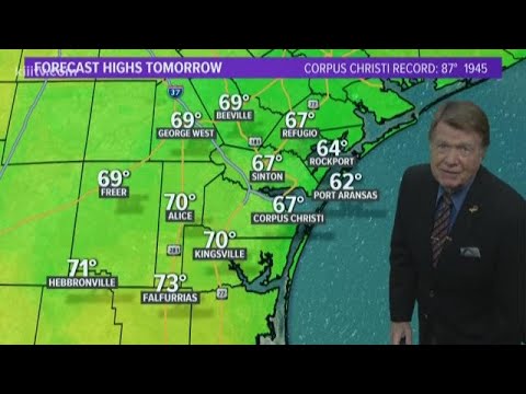 Bill Vessey's Forecast for South Texas for Wednesday, February 13, 2019