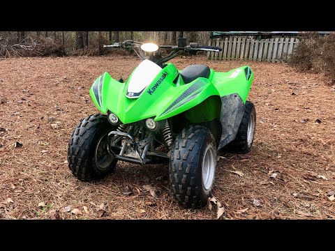 Kawasaki KFX90 2007 | Tune Up, Mods, & Overview