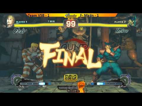 Team VSB vs F-Majin - SSF4AE Teams - VSB Road To Canada Cup