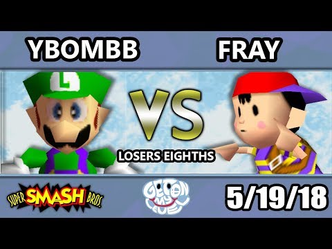 GOML 2018 - YBOMBB (Luigi, DK) Vs. Fray (Ness) Low Tier Losers Eighths