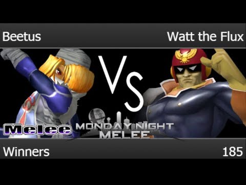 MNM 185 - Beetus (Sheik, Marth) vs TLOC | Watt the Flux (C Falcon) Winners - Melee