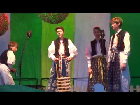 Dětský folkl.soubor ROSÉNKA - Treperendy + Muzička, č.1 / Velikon.trhy Praha 2018