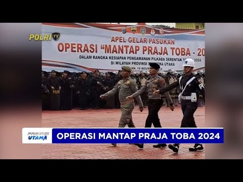 KAPOLDA SUMUT APEL GELAR PASUKAN MANTAP PRAJA TOBA