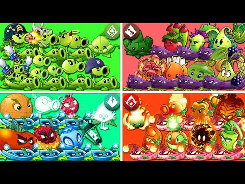 Tournament 4  Best Team Plants & Vine - Who Will Win? - PvZ 2 Team Plant vs Team Plant