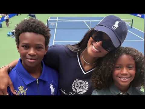 Ciara and Russell Wilson with family at the US Open 2025
