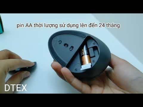 video tren tay chuot cong thai hoc logitech lift vertical