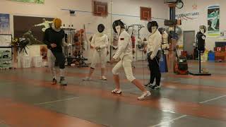 Successful Epee Parry Riposte