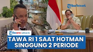 Kelakar Hotman Paris saat Ditelepon Prabowo, Singgung 2 Periode hingga Bisnis Klub Pantai Mewah