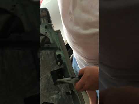 2009 Cadillac CTS Rear door lock actuator replacement