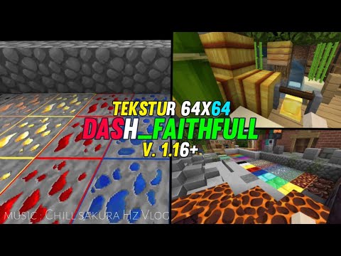 lifeBe - Minecraft PE Texture Pack Faithful 64x64 | DASH_FAITHFULL | mcpe 1.16+ | NO LAG