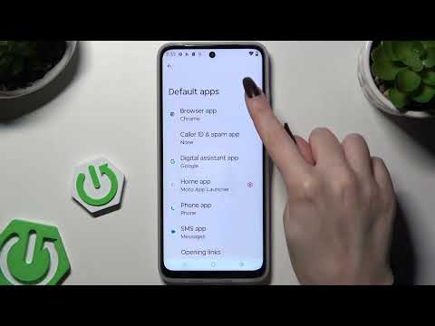 How to Change Default Apps on MOTOROLA Moto G05 – App Preference Setup