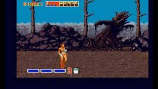 Commodore Amiga: Golden Axe - Intro and Level 1