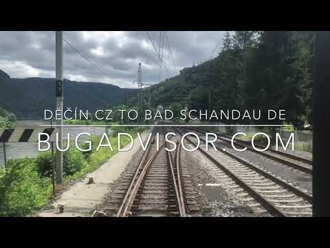 Děčín Czech Republic to Bad Schandau Germany by rail