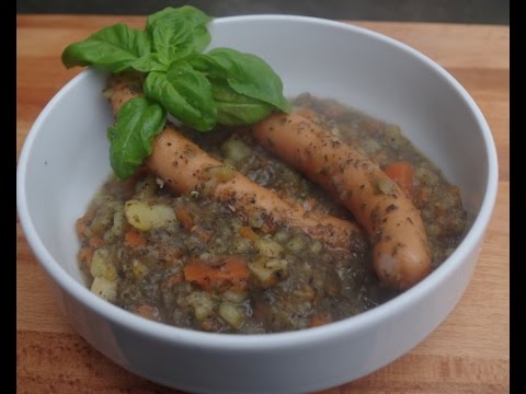 Sächsische Kartoffelsuppe aus dem Dutch Oven
