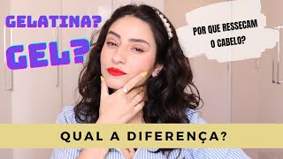 GEL OU GELATINA PARA CABELO ONDULADO, QUAL A DIFERENÇA