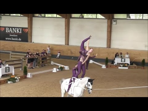 Bayerische Meisterschaft 2024 - Gruppenvoltigieren - Gut Waffenschmiede Junior 1