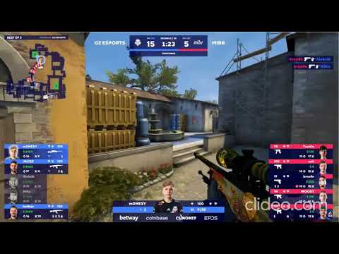 G2 mONESY with ALMOST another 1V4 CLUTCH vs MIBR