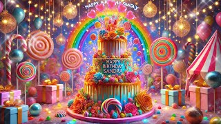 Happy Birthday SANDRA| Happy Birthday Song!| NEW SONG 2025