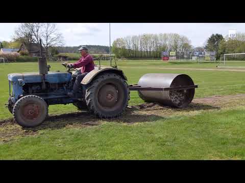 Der SV Zernien ist in Corona-Zeiten fleißig: Tennisplätze reaktiviert und Beregnung gebaut