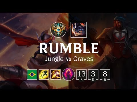 Rumble Jungle vs Graves - BR Challenger Patch 8.23