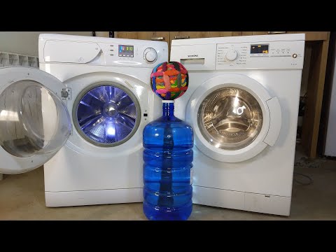 Experiment - Ariston vs Siemens - Unbalancing Battle - with two Washing Machines
