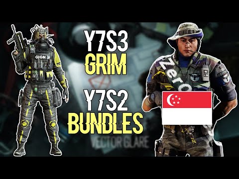 First Look At Year 7 Season 3 OPERATOR "GRIM" & Loadout - Y7S2 Bundles, Seasonal Skin + More - R6