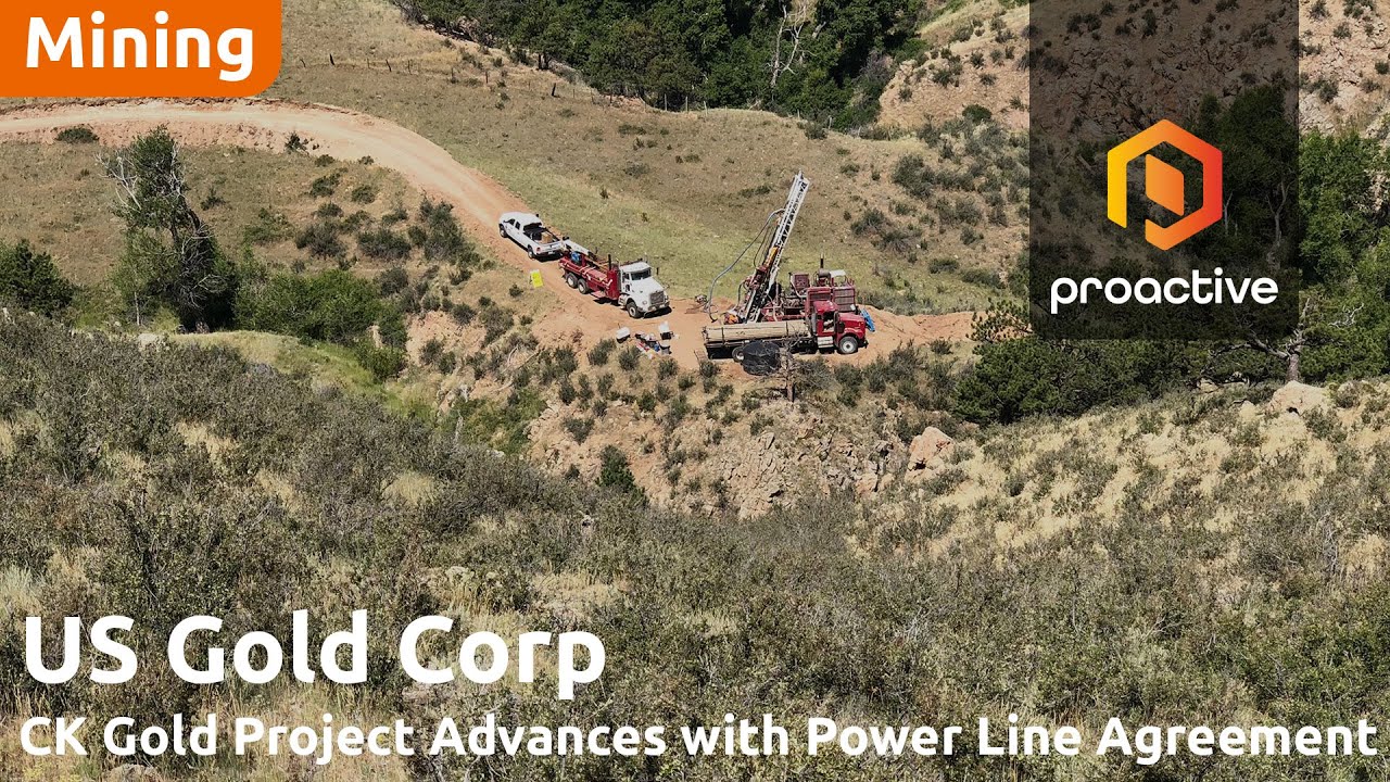 U.S. Gold Corp advances CK Gold with powerline deal, key milestone toward Wyoming construction