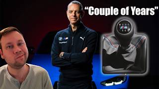 Head of BMW M Says Only “Couple of Years” Left for Their Manual Transmissions