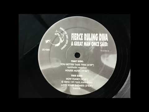 Fierce Ruling Diva - Love Your Enemies. Lower East Side Records