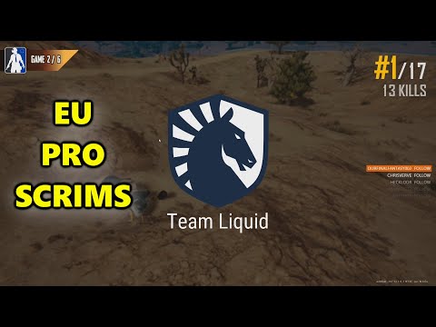 Team Liquid ibiza, Jeemzz, mxey & Clib - EU PRO SCRIMS - PUBG