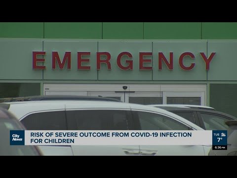 Risk of severe COVID-19 outcomes in children