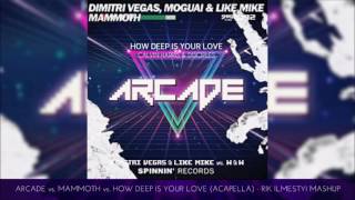 Arcade vs Mammoth w/Futuristic Polar Bears Remix vs How Deep Is Your Love (RIK ILMESTYI MASHUP)