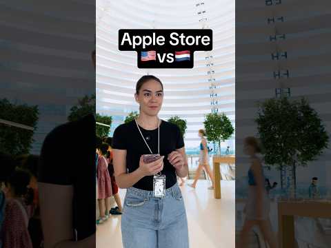 Dutch 🇳🇱 vs. US 🇺🇸 customer service at the Apple Store | #culturaldifferences #comedy #skit