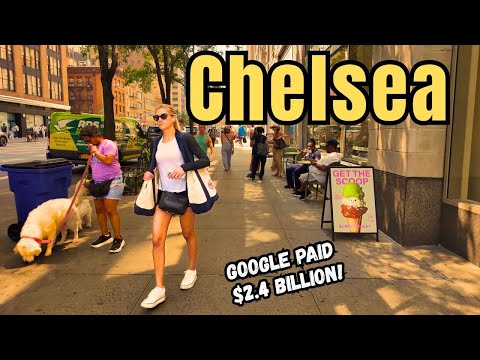 Exploring Manhattan's CHELSEA | GOOGLE’s NYC $2.4 BILLION Chelsea Market!