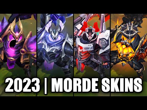 ALL MORDEKAISER SKINS SPOTLIGHT 2023 | League of Legends