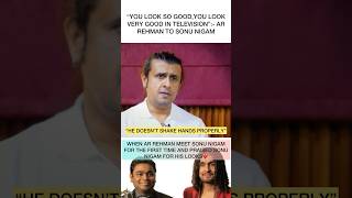 Sonu nigam shares experience of meeting AR Rehman for the First time| VC:- @O2india