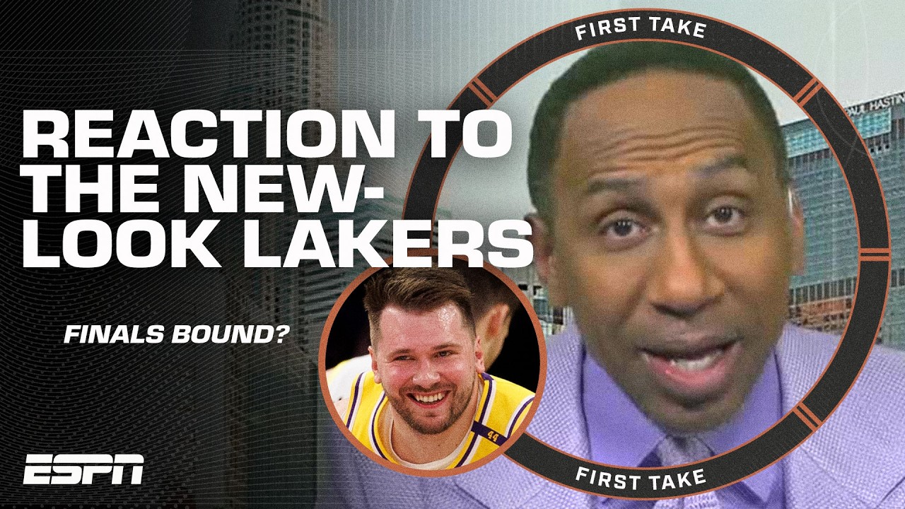 Shannon Sharpe: Luka-LeBron Lakers FINALS BOUND? 👀 + Stephen A.'s OUTRAGEOUS suggestion | First Take