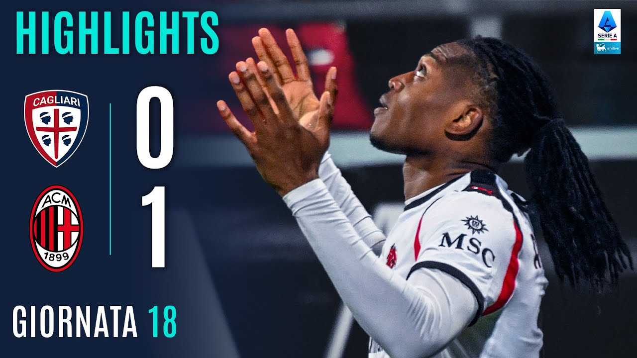 CAGLIARI-MILAN 0-1 | HIGHLIGHTS | 18ª GIORNATA | SERIE A ENILIVE 2025/26