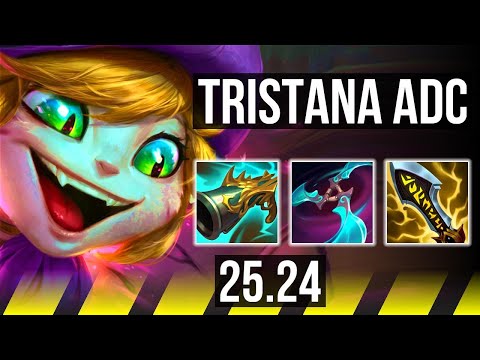 TRISTANA & Blitzcrank vs MISS FORTUNE & Janna (ADC) | Good KDA: 25/1/4 | EUW Diamond | 25.24
