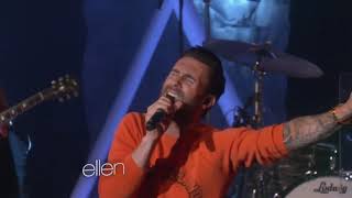 Maroon 5 - Maps (Live On The Ellen DeGeneres Show/2014)
