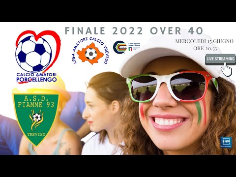 Diretta TV CALCIO Amatori TV - Finale cat. OVER 40 15.06.2022