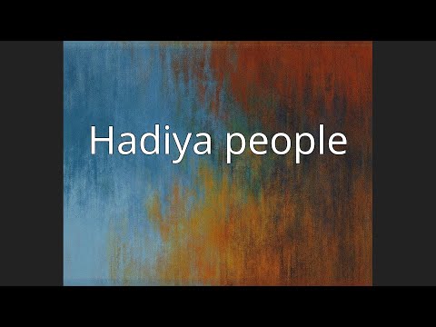 Hadiya people