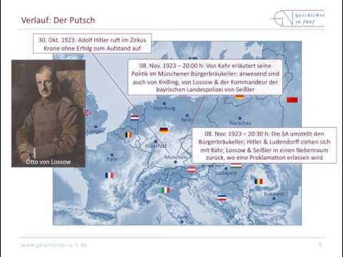 Der Bürgerbräu-Putsch von 1923