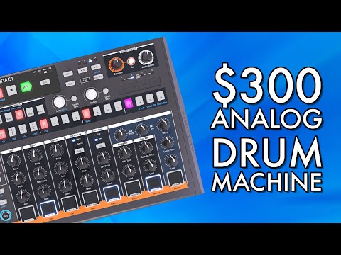 Arturia DrumBrute Impact 2018 - 2021 - Black w/ Decksaver and PSU image 4