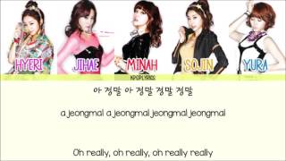 Girl&#39;s Day - Oh My God [Eng/Rom/Han] Picture + Color Coded HD
