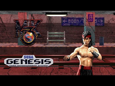 Mortal Kombat 3 (Sega Genesis) - Liu Kang Playthrough [HD] | RetroGameUp