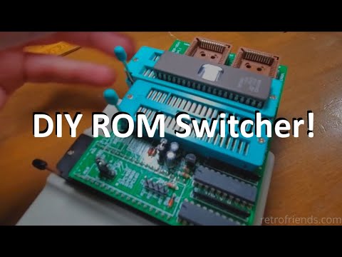 DIY Amiga ROM Switcher - Just one chip!