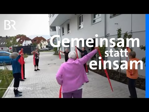 Gemeinsam statt einsam: Leben im Senioren-Wohnprojekt Lena | Frankenschau | BR